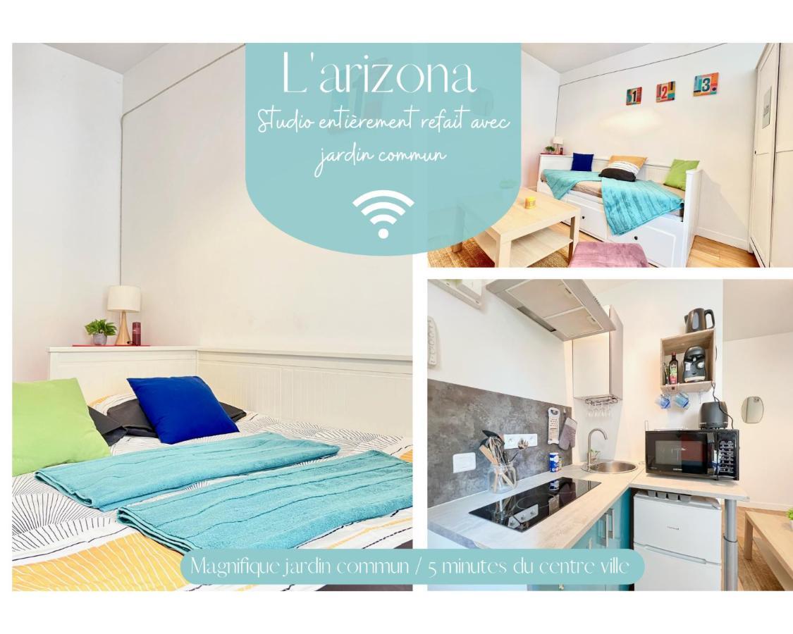 L'Arizona, Studio A 5 Minutes Du Centre-Ville Poitiers Bagian luar foto